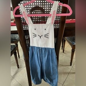 Hannah Andersson toddler bunny dress
